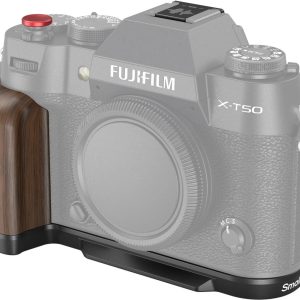 Smallrig L-Winkel Holzgriff für FUJIFILM X-T50 – Schwarz