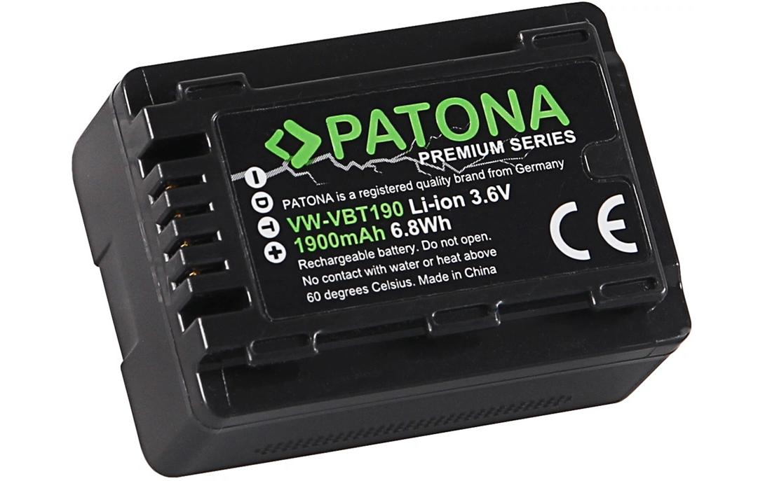 Patona Digitalkamera-Akku Premium VBT190