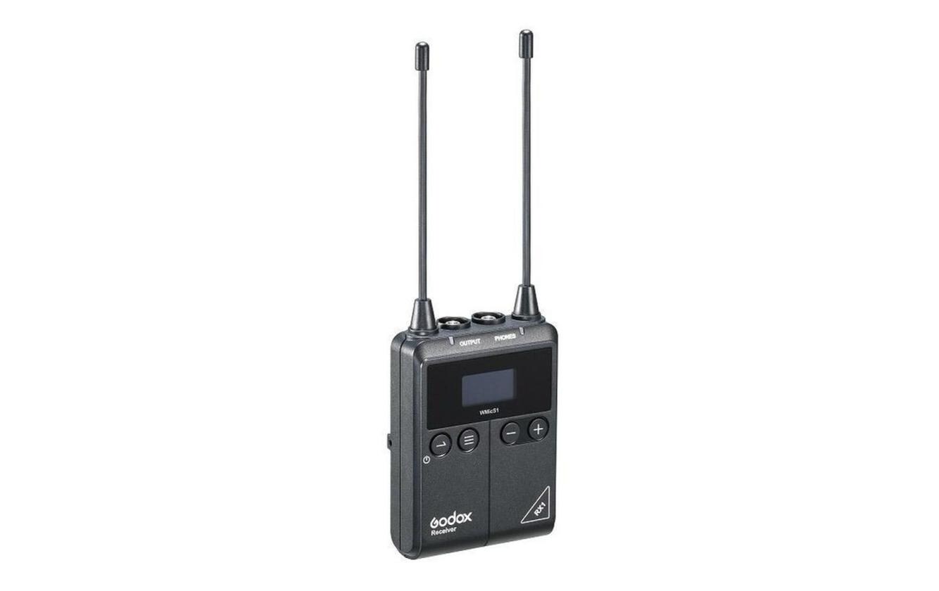 Godox Übertragungssystem WmicS1 UHF Funkempfänger RX