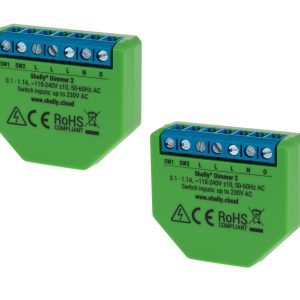Shelly WLAN-Dimmaktor Dimmer 2 2 Stück