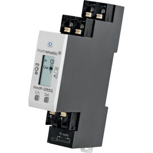Homematic IP Smart Home Schaltaktor für Hutschienenmontage – 1-fach
