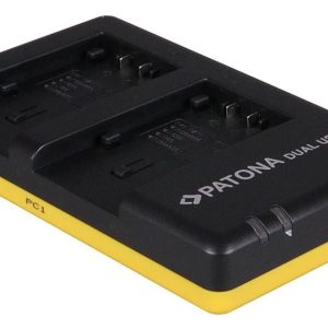 Patona Ladegerät Dual Panasonic VW-VBT190 + Micro-USB