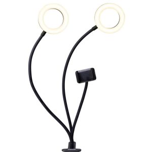 Dörr Videoleuchte 2-er Ringlicht SLR-12 Bi-Color