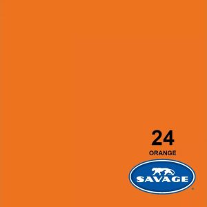 Savage Hintergrund Papier 2.72 x 11m Orange