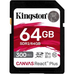 Kingston SDXC-Karte Canvas React Plus 64 GB