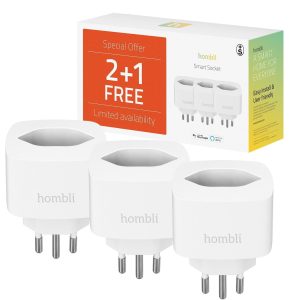 hombli Smart Socket CH, Weiss, 3er-Set