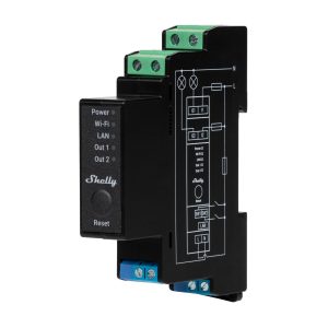 Shelly WLAN-Schaltaktor Shelly Pro 2PM mit Leistungsmessung