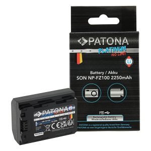 Patona Digitalkamera-Akku Platinum Akku für Sony NP-FZ100 A7 III