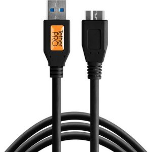 Tether Tools Kabel TetherPro USB 3.0 zu Micro-B, 0.3 m Schwarz