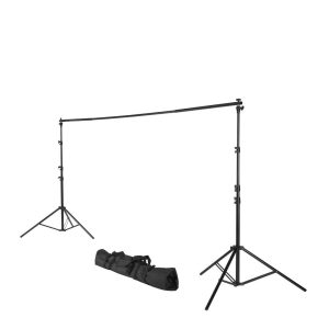 Hama Hintergrundsystem für Studio und unterwegs, 158-295 cm