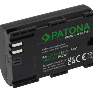 Patona Digitalkamera-Akku Premium Akku Canon LP-E6N
