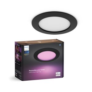 Philips Hue White & Color Ambiance Slim Recessed 170 mm schwarz