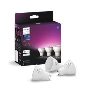 Philips Hue White & Color Ambiance GU10 Dreierpack 3 x 400 lm