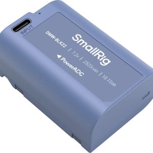 Smallrig Digitalkamera-Akku DMW-BLK22 USB-C Blau
