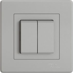 Feller Smart Light Control  EDIZIO.liv für Philips Hue, Light grey