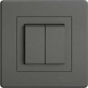 Feller Smart Light Control  EDIZIO.liv für Philips Hue, Dark Grey
