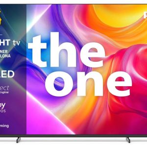 Philips TV 75PUS9000/12 The One 75 4K QLED Ambilight TV, 2025
