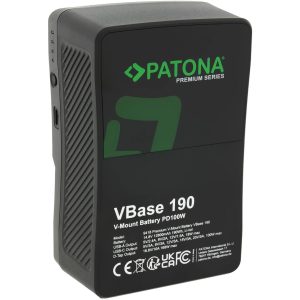 Patona Digitalkamera-Akku VBase 190