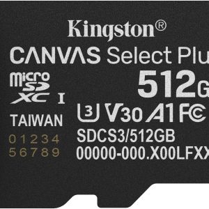 Kingston microSDXC-Karte Canvas Select Plus Gen3 512 GB
