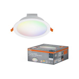OSRAM Einbauleuchte SMART+ Matter Recess Multicolor 170 mm, RGBW