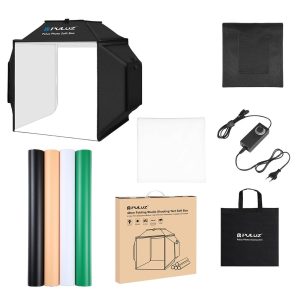Puluz 40 cm Fotostudio mit LED Beleuchtung