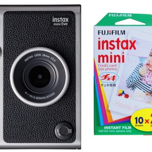 Fujifilm Fotokamera Instax Mini Evo KIT Schwarz