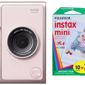 Fujifilm Fotokamera Instax Mini Evo KIT Rosa