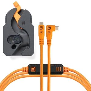 Tether Tools Kabel Leverlock Klemme und USB-C 4.6 m