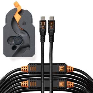 Tether Tools Kabel Leverlock Klemme und USB-C 9.2m