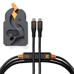 Tether Tools Kabel Leverlock Klemme und USB-C 4.6m