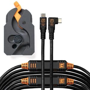 Tether Tools Kabel Leverlock Klemme und USB-C 4.6m