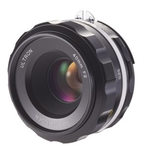Voigtländer Festbrennweite Ultron 40mm F/2 asphärisch SLII-S – Nikon F
