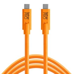 Tether Tools Kabel TetherPro USB-C / USB-C 4.6 Meter – orange