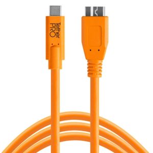 Tether Tools Kabel TetherPro USB-C / 3.0 Micro-B 4.6 Meter – orange
