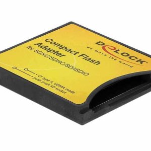 Delock CF-Adapter Compact Flash Typ II für SD/SDHC/SDXC/MMC-Karten