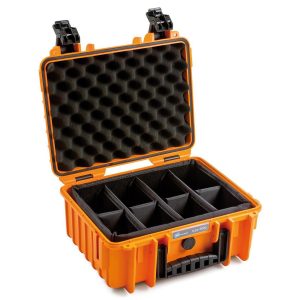 B&W Outdoor-Koffer Typ 3000 RPD Orange