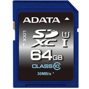 ADATA SDXC-Karte Premier UHS-I U1 64 GB