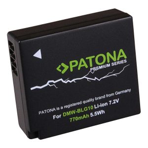 Patona Digitalkamera-Akku Premium DMW-BLG10