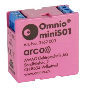 Omnio Schaltaktor miniS01 multifunktional
