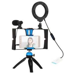 Puluz Videoleuchte Vlogging Set 4 in 1
