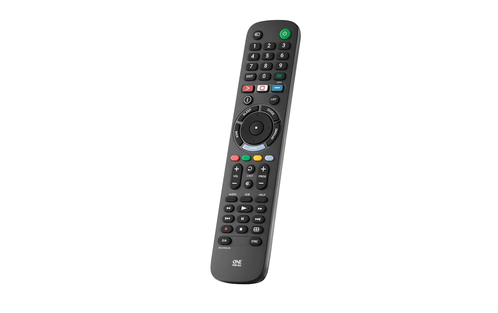 One For All Ersatz-Fernbedienung URC4912 Sony TV's