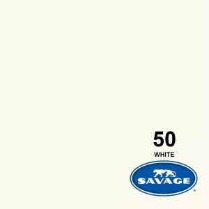 Savage Hintergrund Papier 1.35 x 11 m Weiss