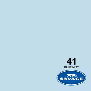 Savage Hintergrund Papier 2.72 x 11m Blue Mist