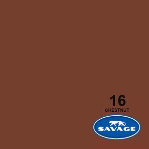 Savage Hintergrund Papier 2.72 x 11m Chestnut