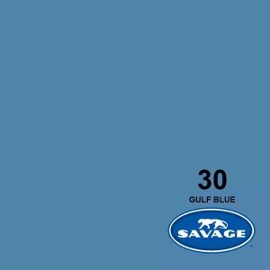 Savage Hintergrund Papier 2.72 x 11m Gulf Blue