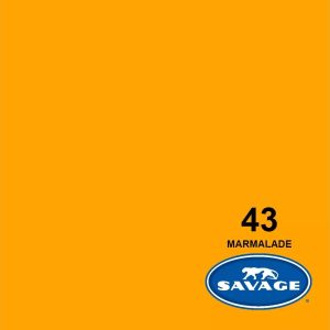 Savage Hintergrund Papier 2.72 x 11m Marmalade