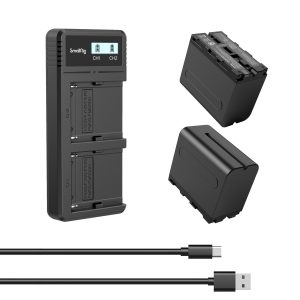Smallrig Digitalkamera-Akku NP-F970 Akku und Charger Kit