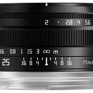 TTArtisan Festbrennweite APS-C 25mm F/2 – Fujifilm X-Mount