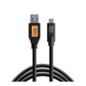 Tether Tools Kabel TetherPro USB 3.0 zu USB-C, 4.6 m Schwarz
