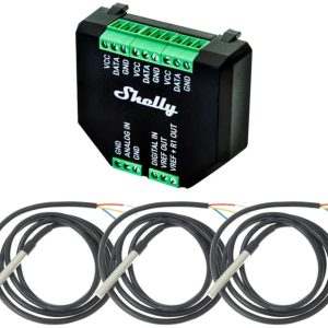 Shelly AddOn Plus Temperatursensor Set 3 für Shelly Plus Aktoren